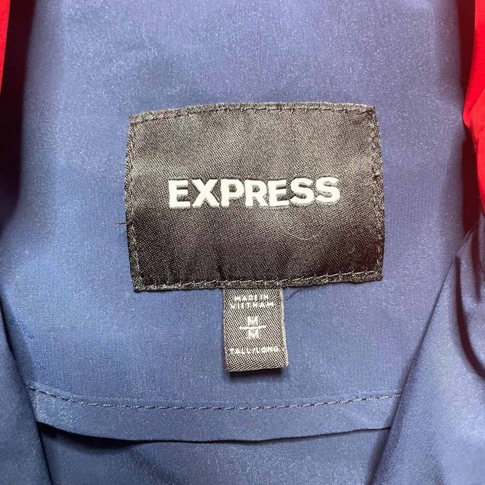 Express Red and Navy Jacket - Picture 3 of 3